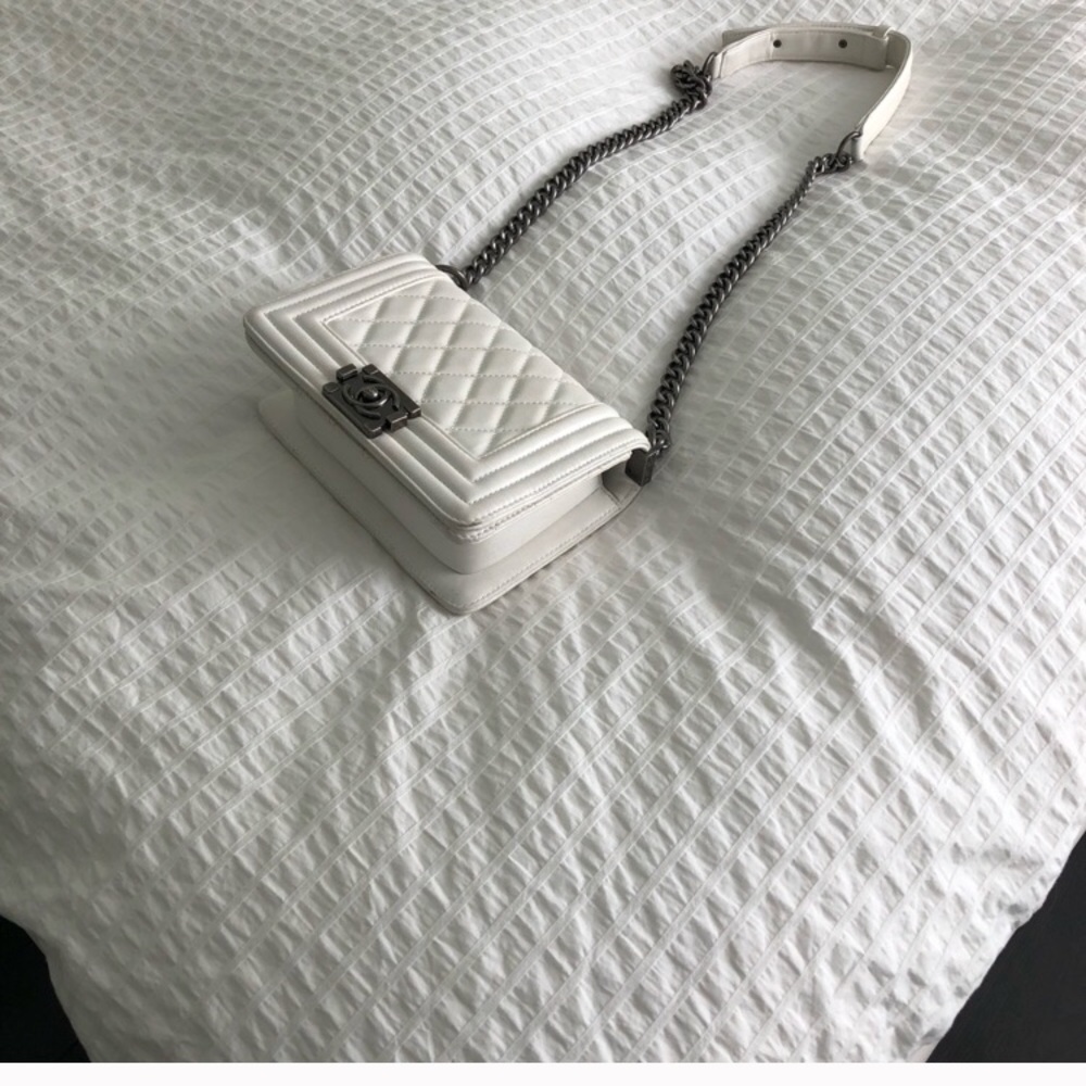 White small bag